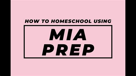 Mia prep - Accredited Curriculum. MiaPrep offers hundreds of lessons in math, language arts, science, and social studies, covering grades 7-12. In addition to the core subjects, MiaPrep has a variety of electives from introductions to several languages to life skills. Click here to learn more about accredited homeschooling. 